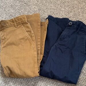 Class Club Boys Chinos in Navy and Tan